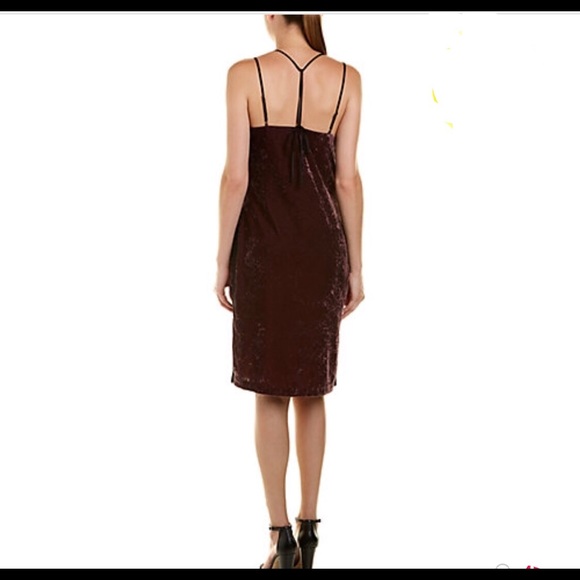 NWT! Splendid Crushed Velvet Cami Slip Dress, M - Picture 3 of 8